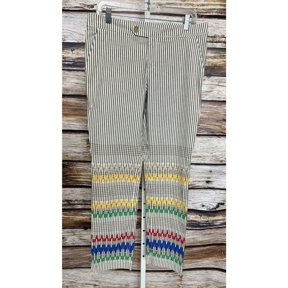 Striped Multicolor Women's Pants
